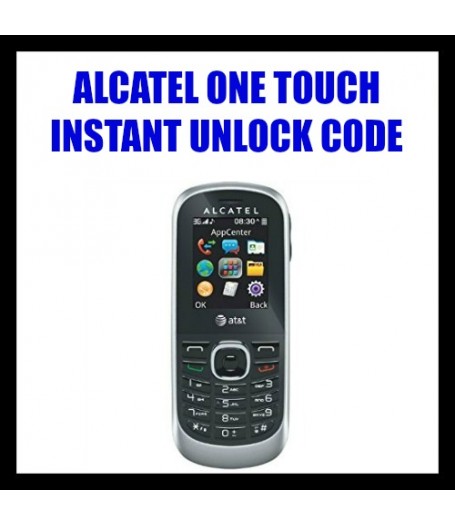 Alcatel OT-103 Unlocking Code